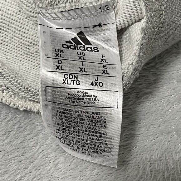 Seattle Kraken Sweatshirt Mens XL Gray adidas Reverse Retro Vintage Crewneck NEW - Picture 11 of 12